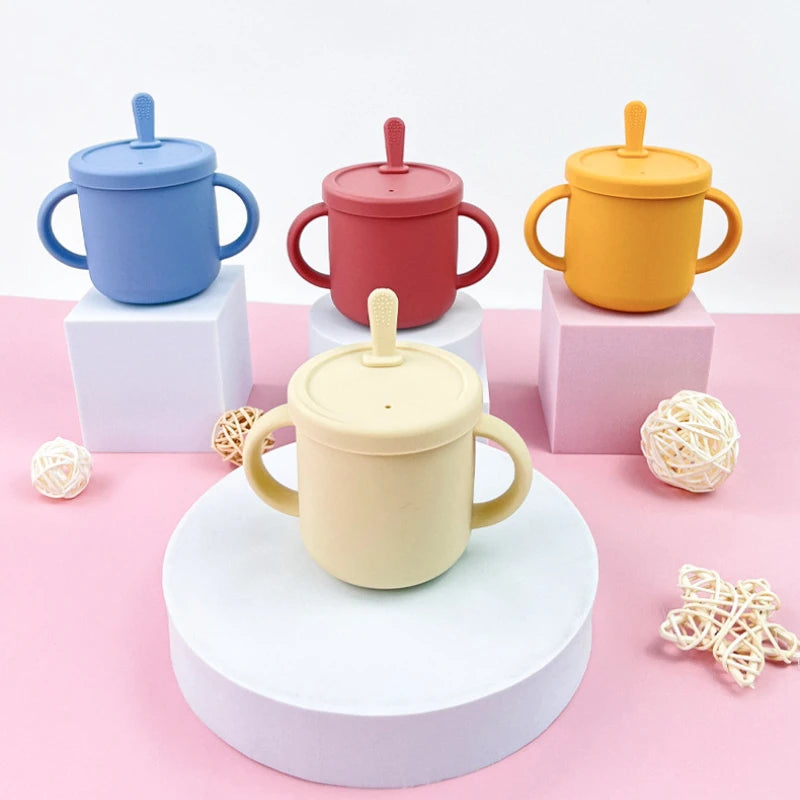 9-Piece Premium Silicone Baby Feeding Set - BPA Free