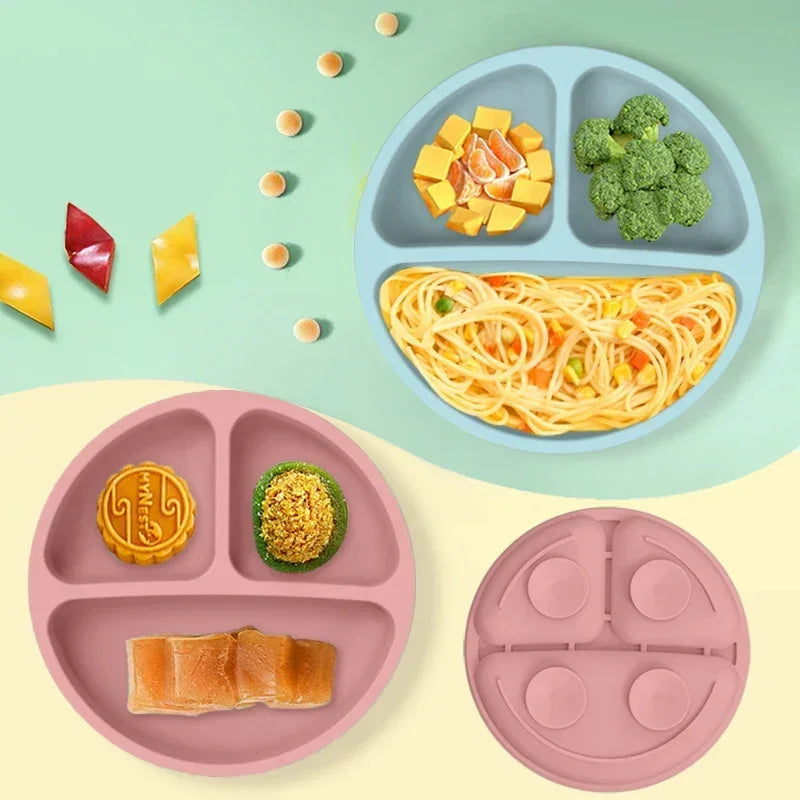 9-Piece Premium Silicone Baby Feeding Set - BPA Free